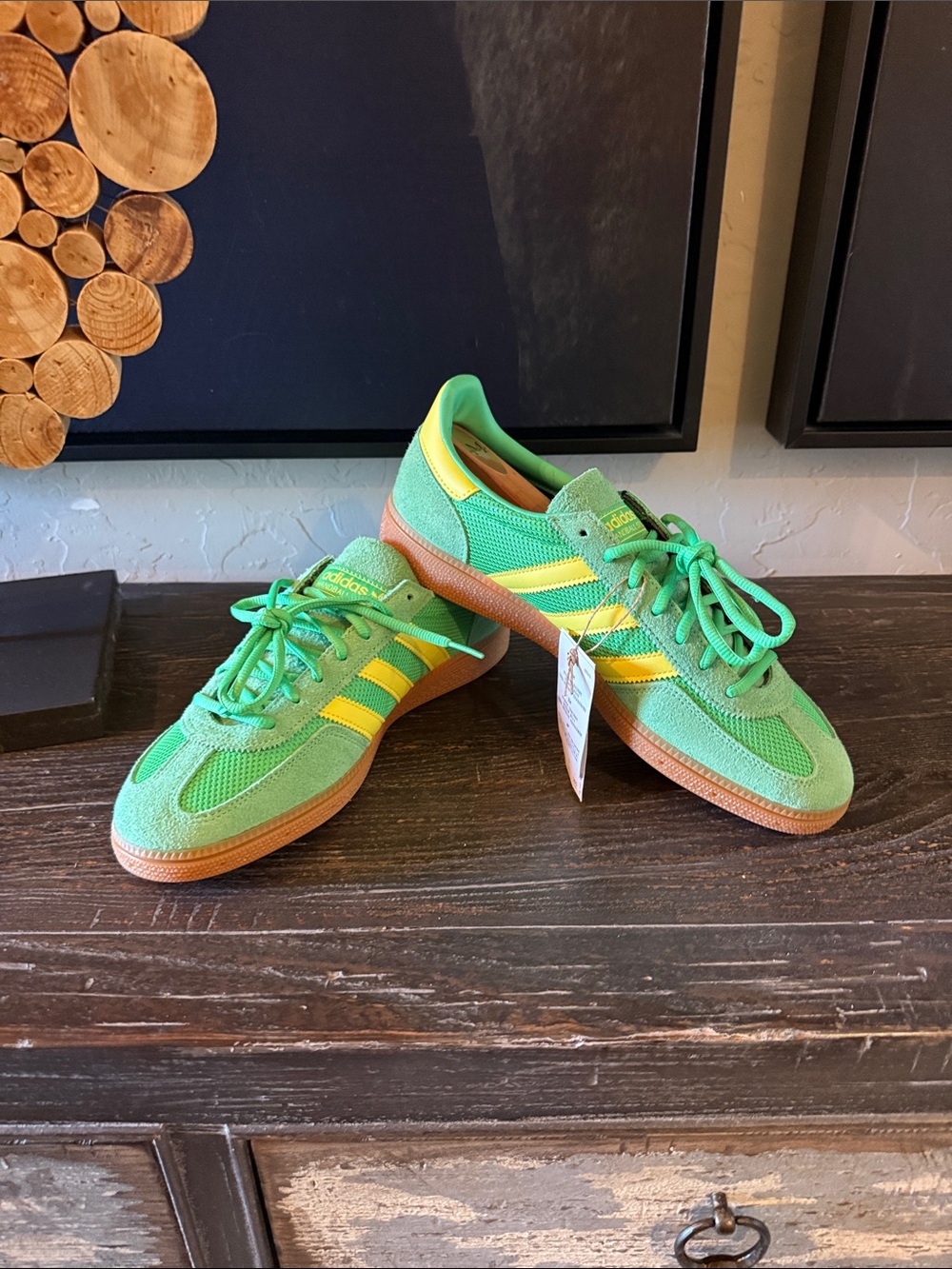 adidas Green and Yellow Casual Sneakers